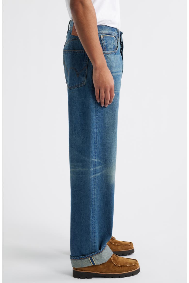 Wide Straight Leg Jeans, Alternate, color, SPRING RINSE