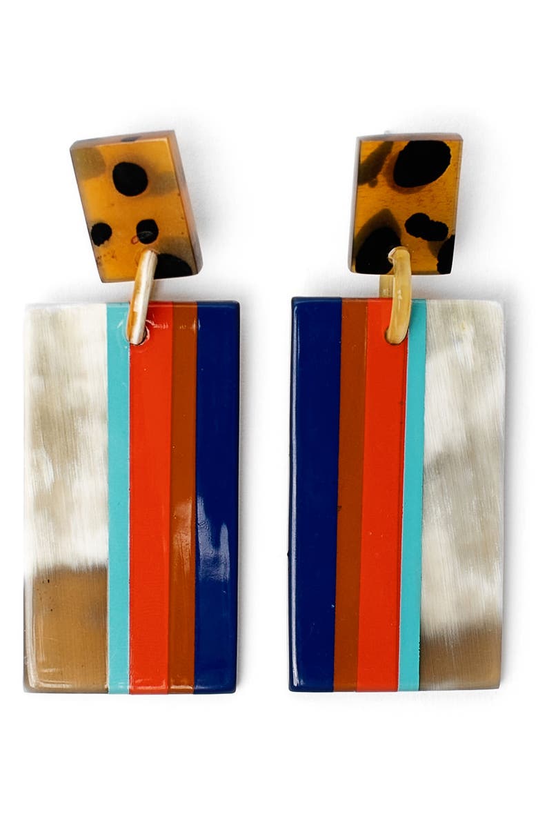 Sunshine Tienda Carajillo Statement Drop Earrings, Main, color,