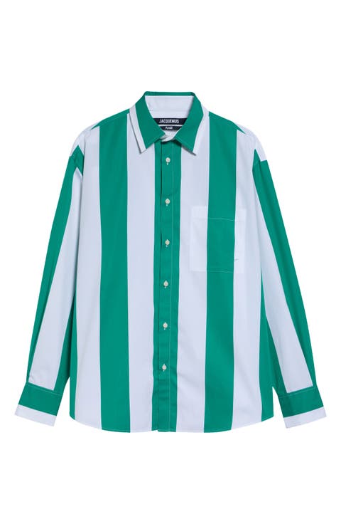 La Chemise Camargue Stripe Button-Up Shirt