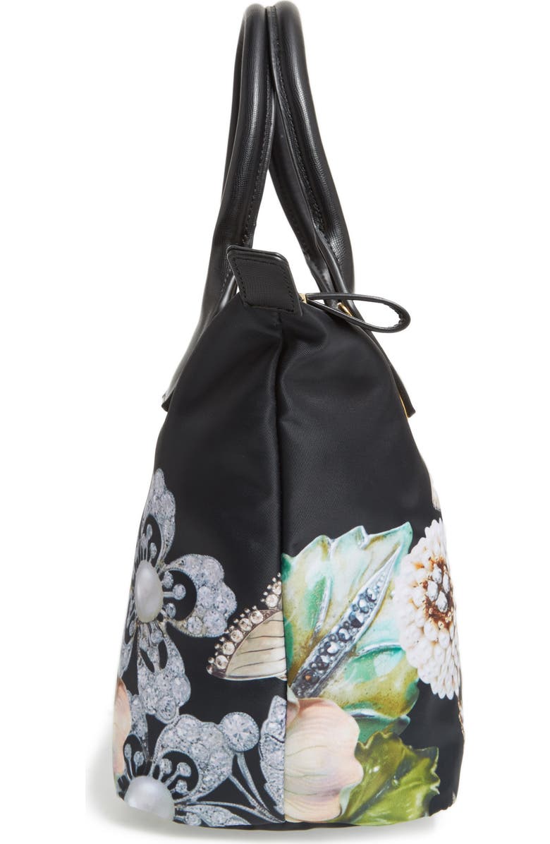 Ted Baker London Small Gem Gardens Nylon Tote, Alternate, color,