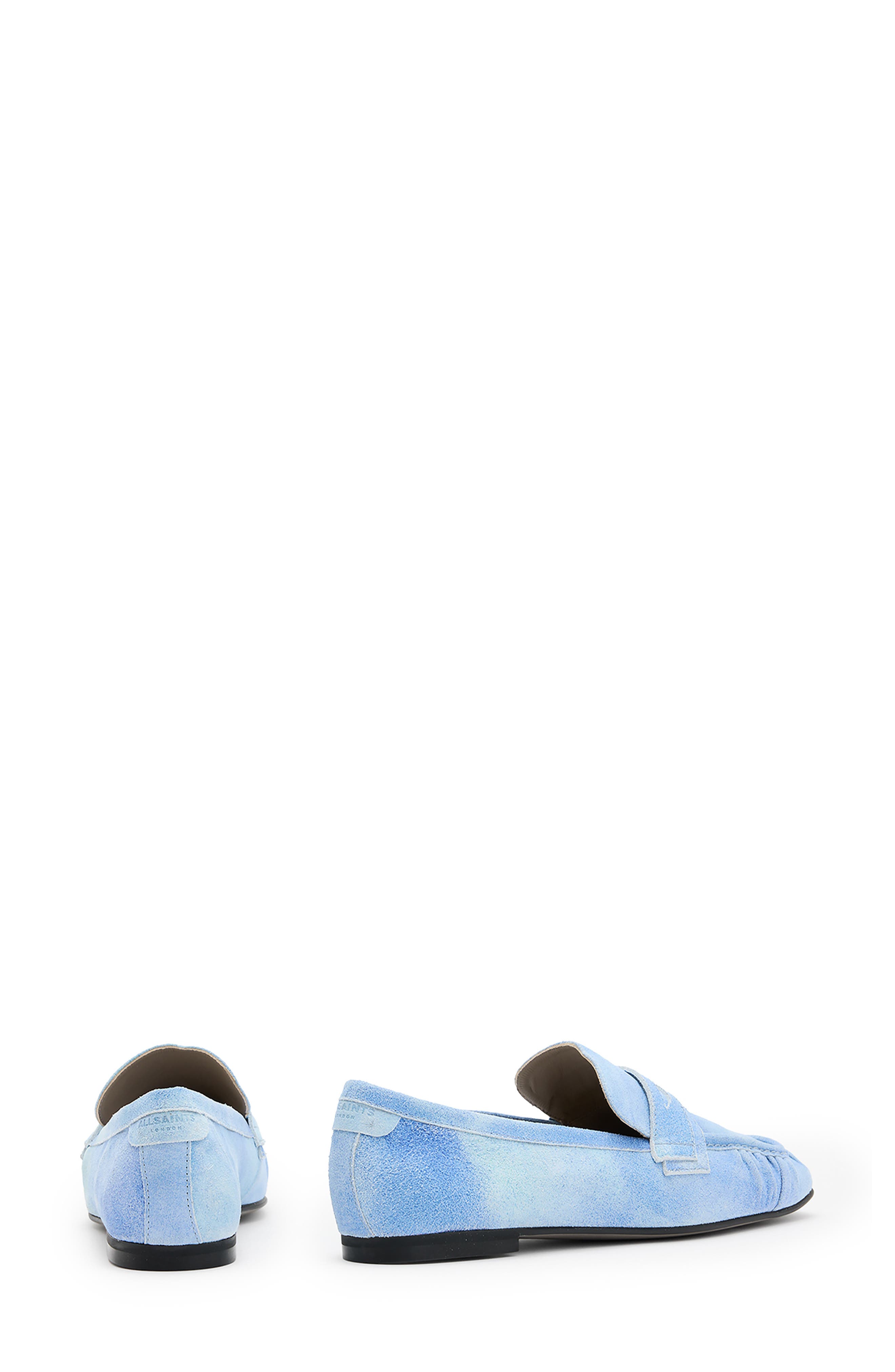 AllSaints Sapphire Penny Loafer, Alternate, color, 