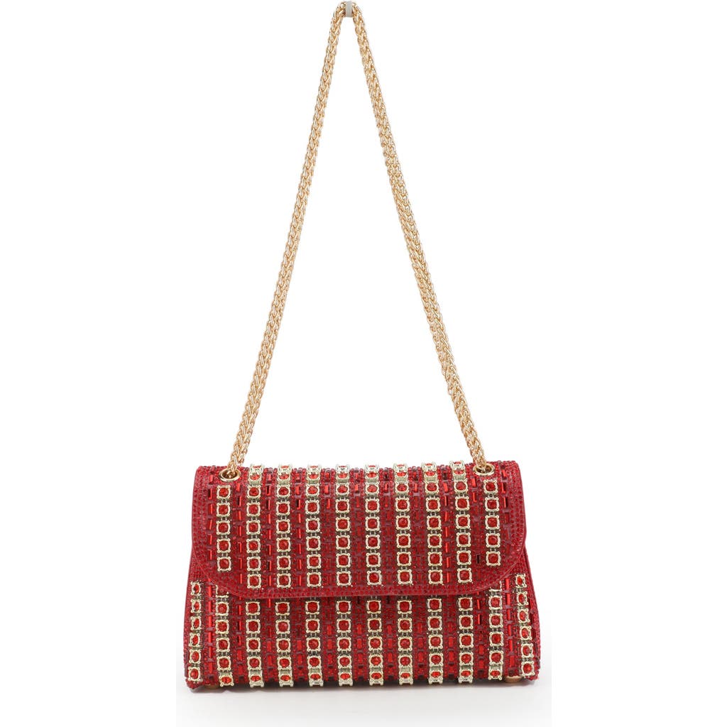 Lauren Lorraine Celine Clutch In Red