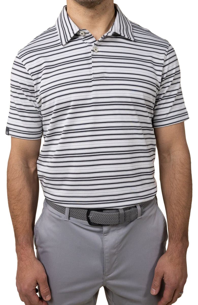 ASHWORTH GOLF Grandview Polo, Main, color, Stone Grey