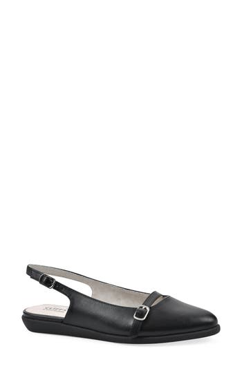 Cliffs By White Mountain Milona Slingback Flat In Black