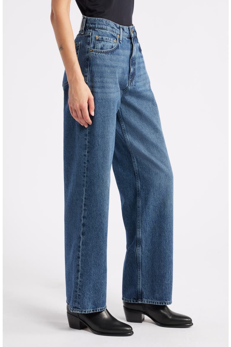 Shea High Rise Relaxed Straight Leg Jeans, Alternate, color, ADELINE