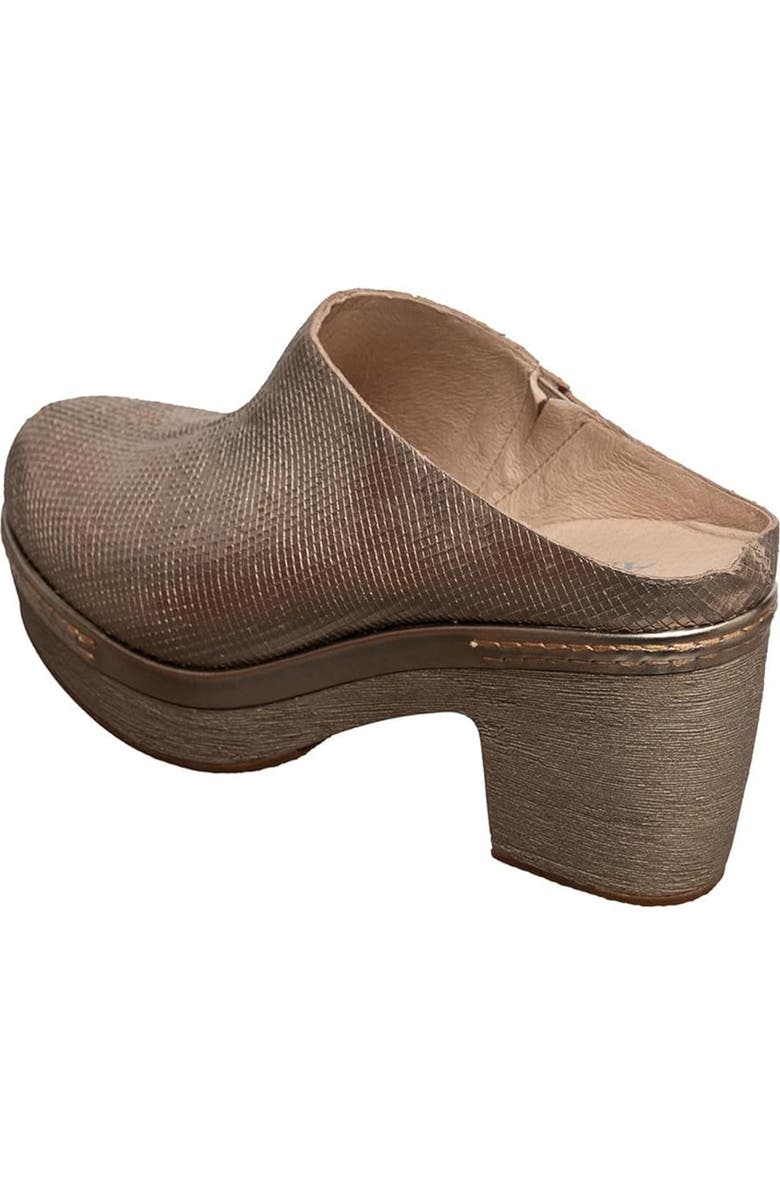 ANTELOPE Safi Platform Clog, Alternate, color, Gold