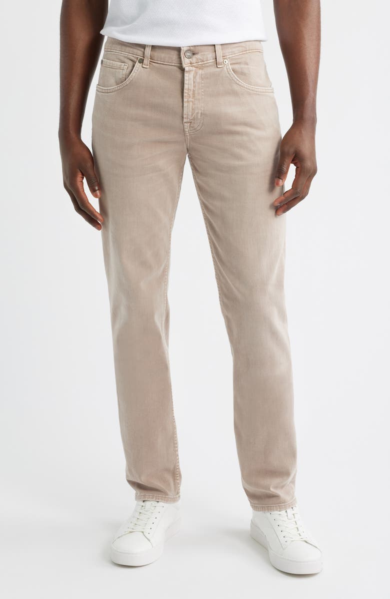 7 For All Mankind Slimmy Slim Fit Jeans, Main, color, Left Hand Dune