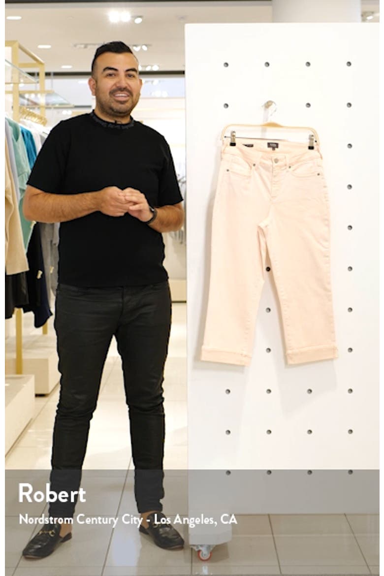 Marilyn Straight Leg Capri Jeans video