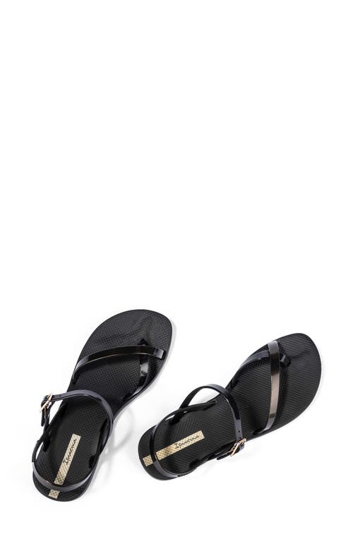 Ipanema Sand Viii Ankle Strap Sandal In Black