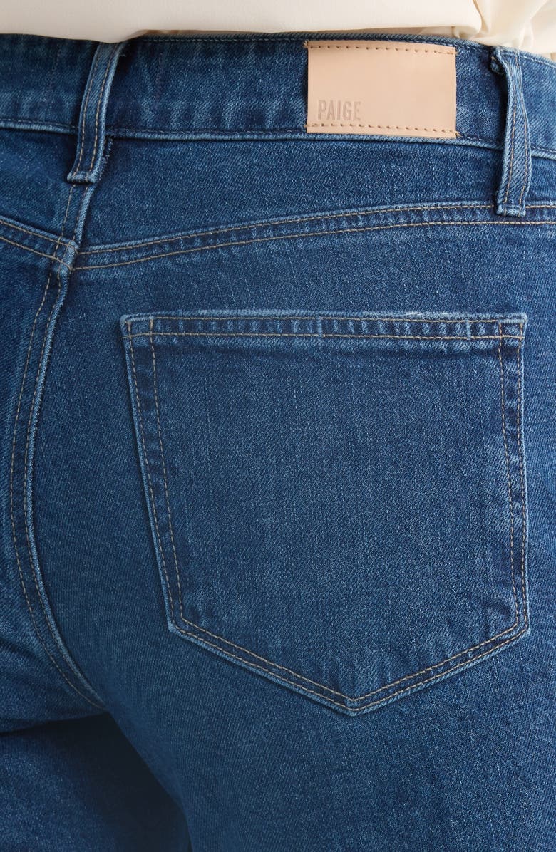 PAIGE Stevie High Waist Straight Leg Jeans, Alternate, color, Sound Check