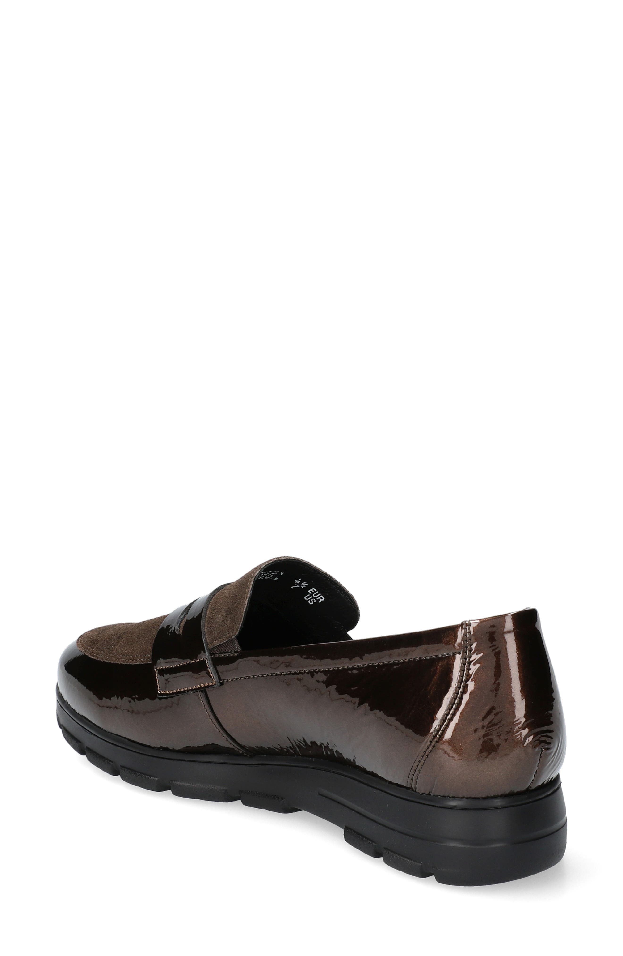 Carima Penny Loafer, Alternate, color, BRONZE