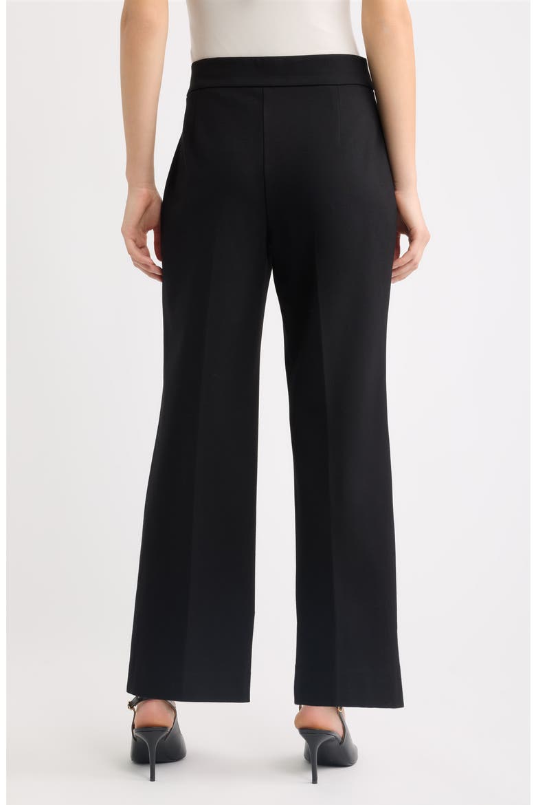 Welt Pocket Wide Leg Pants, Alternate, color, ANNE BLACK