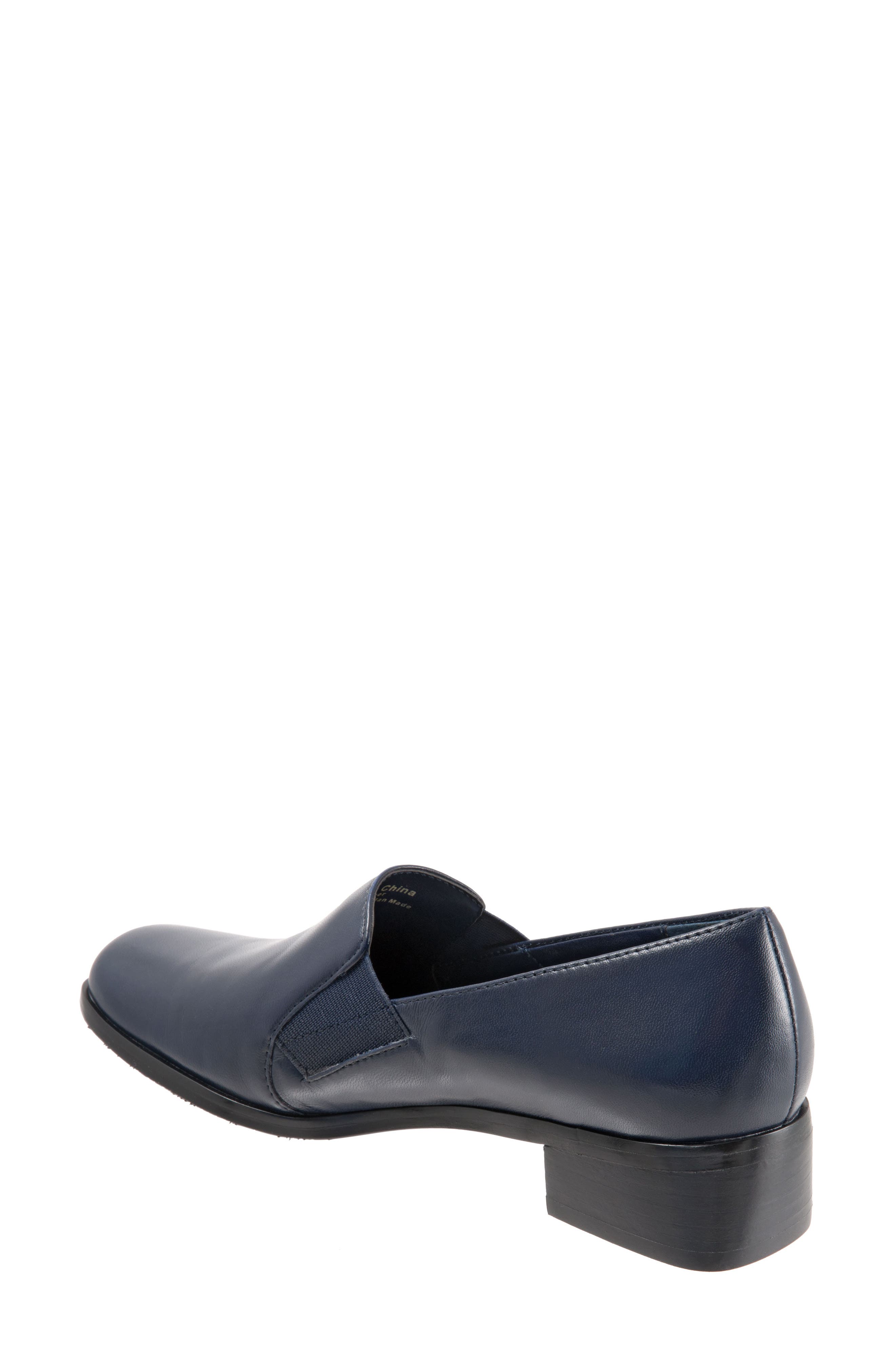 Trotters 'Ash' Slip-On, Alternate, color, Navy