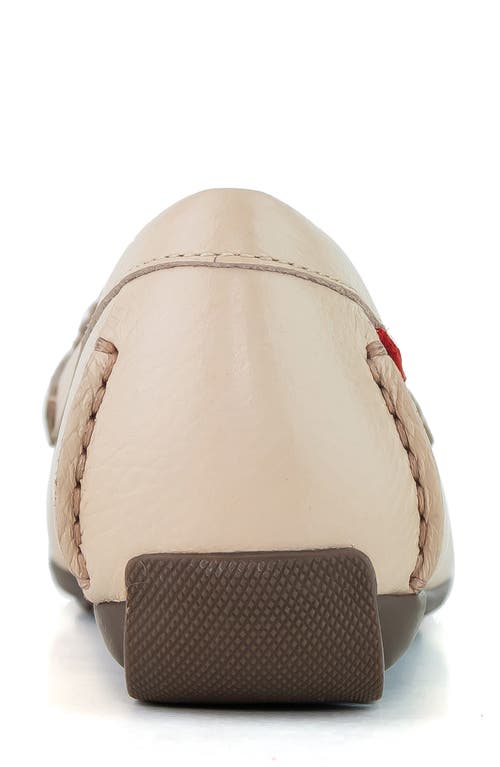 Marc Joseph New York Carrol Street 2.0 Penny Loafer In Nude Grainy