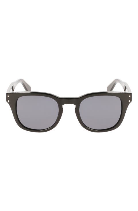 49mm Small Rectangular Sunglasses