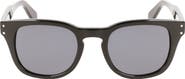 FERRAGAMO 49mm Small Rectangular Sunglasses