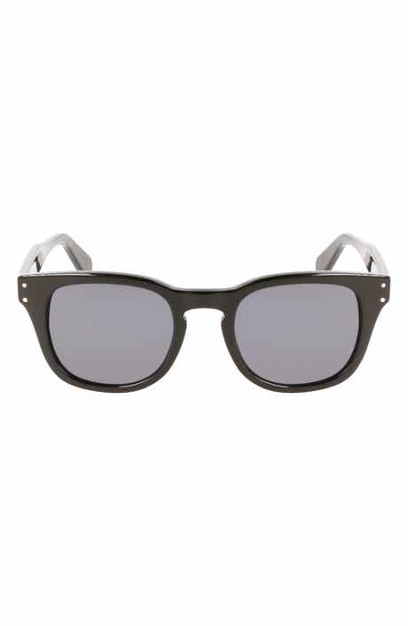 FERRAGAMO 49mm Small Rectangular Sunglasses