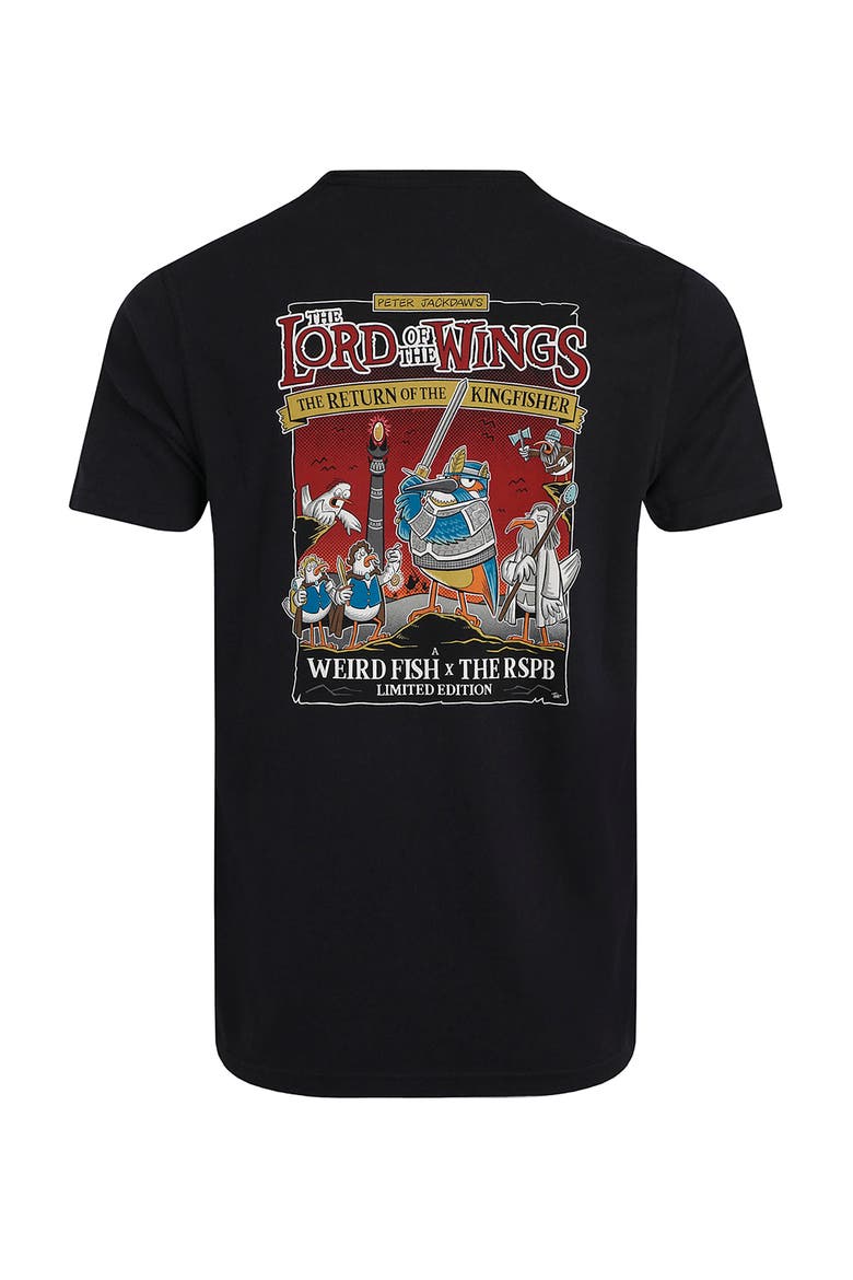 The Lord Of The Wings RSPB Artist Tee, Alternate, color, Black