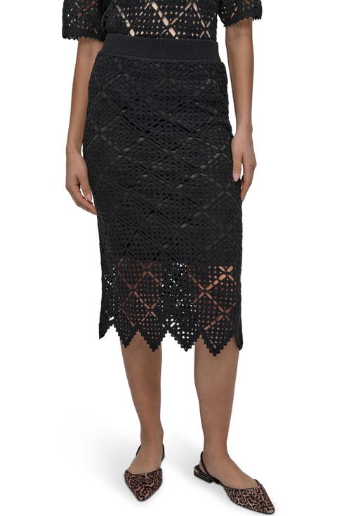 Crochet Stitch Sweater Skirt