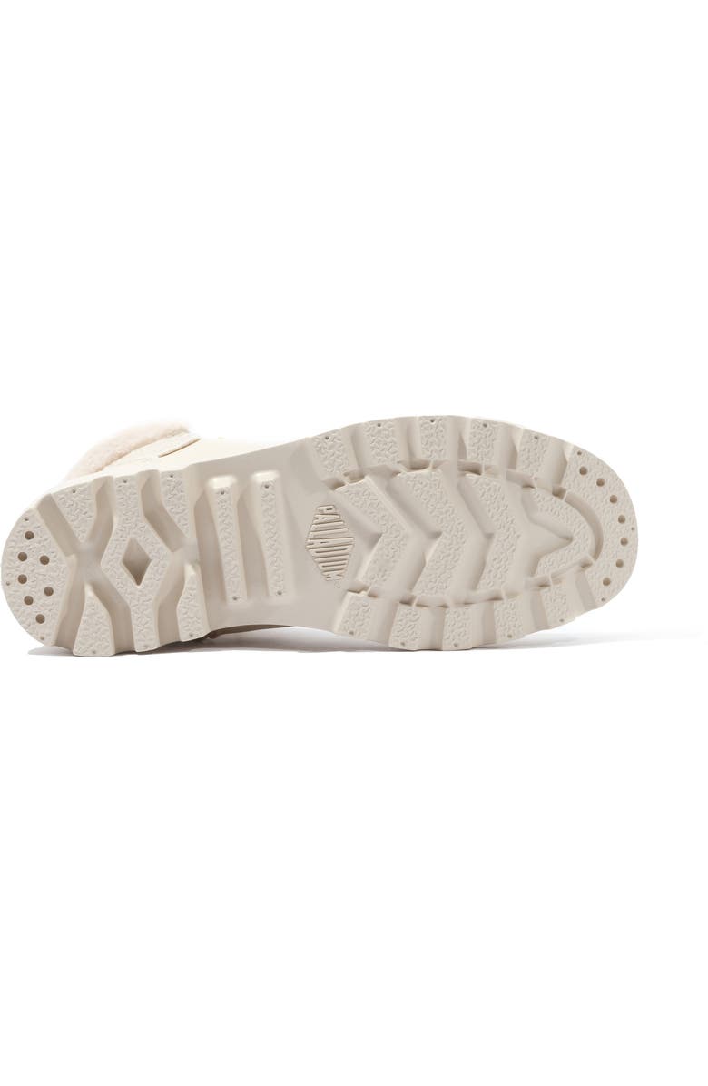 Palladium Pampa Hi Faux Fur Lined Boot, Alternate, color, Almond Milk