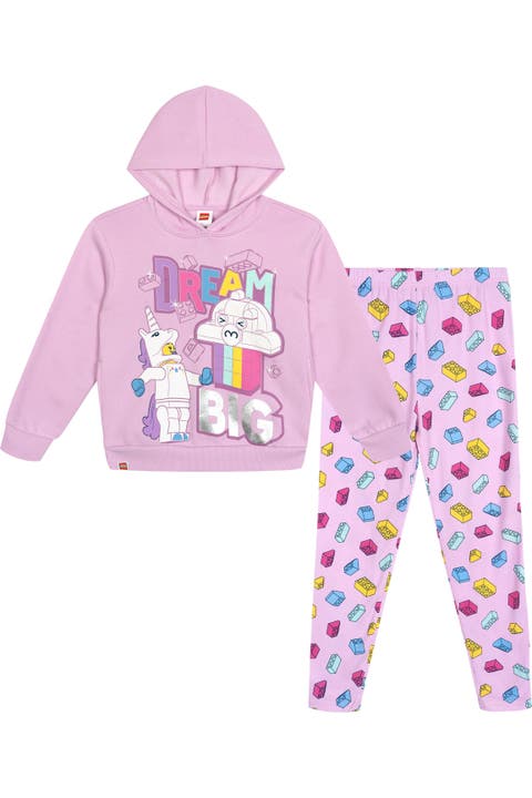 Fleece Hoodie And Leggings Set (toddler, Little Kid & Big Kid)