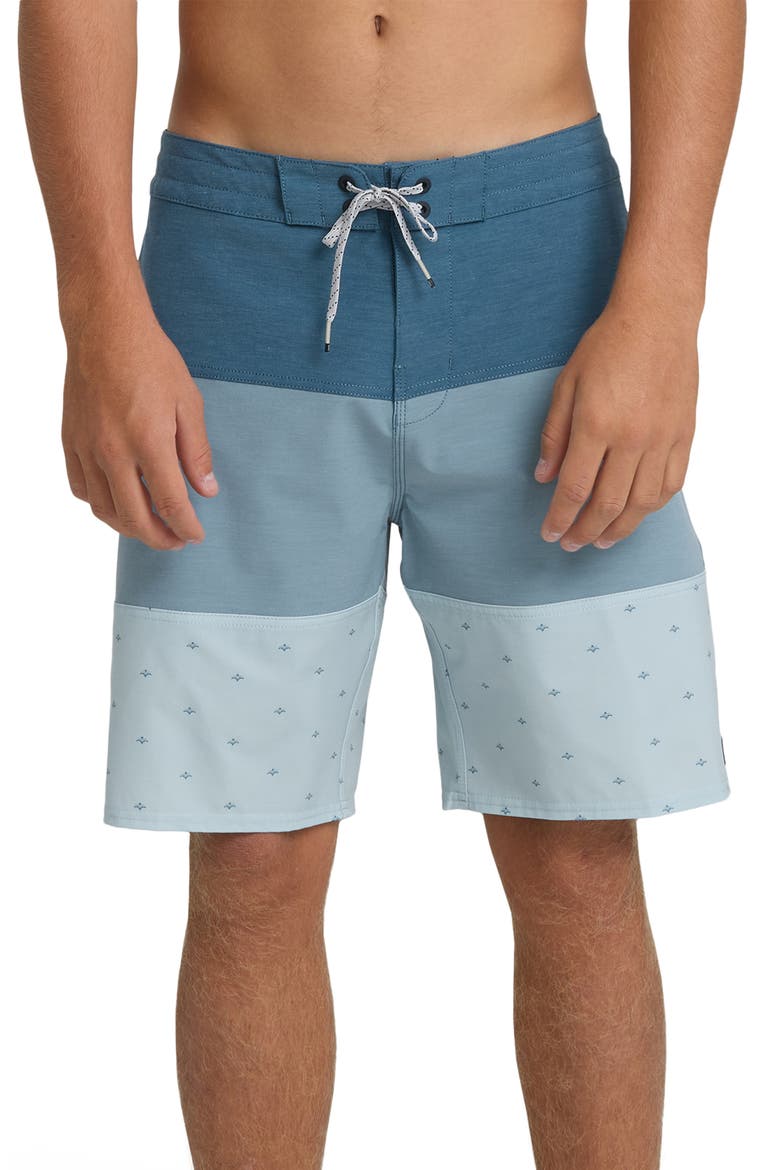 Tribong LT Board Shorts, Main, color, BLUE FOG