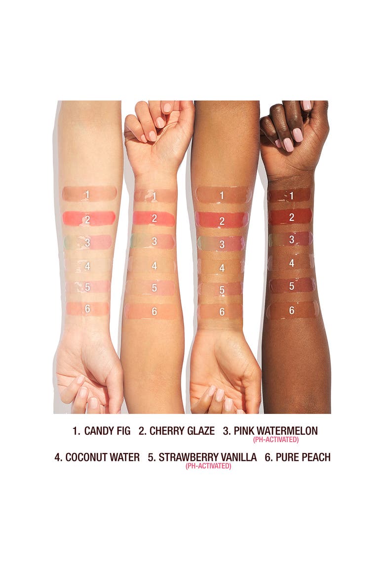 Unreal Lips Healthy Glow Nectar Nourishing Lip Oil with Hyaluronic Acid and Vitamin E, Alternate, color, PINK WATERMELON