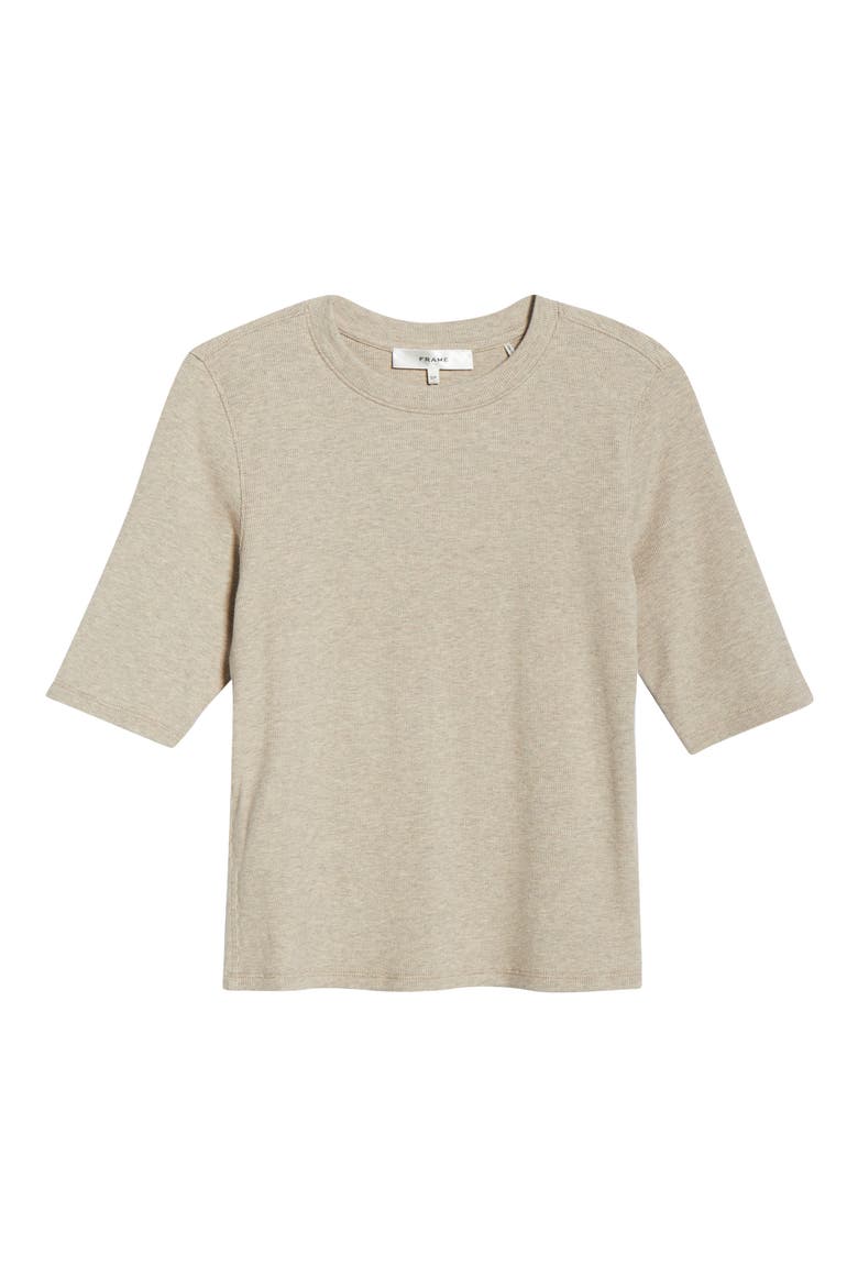 The Heather Stretch Modal Rib Top, Alternate, color, TABBY HEATHER
