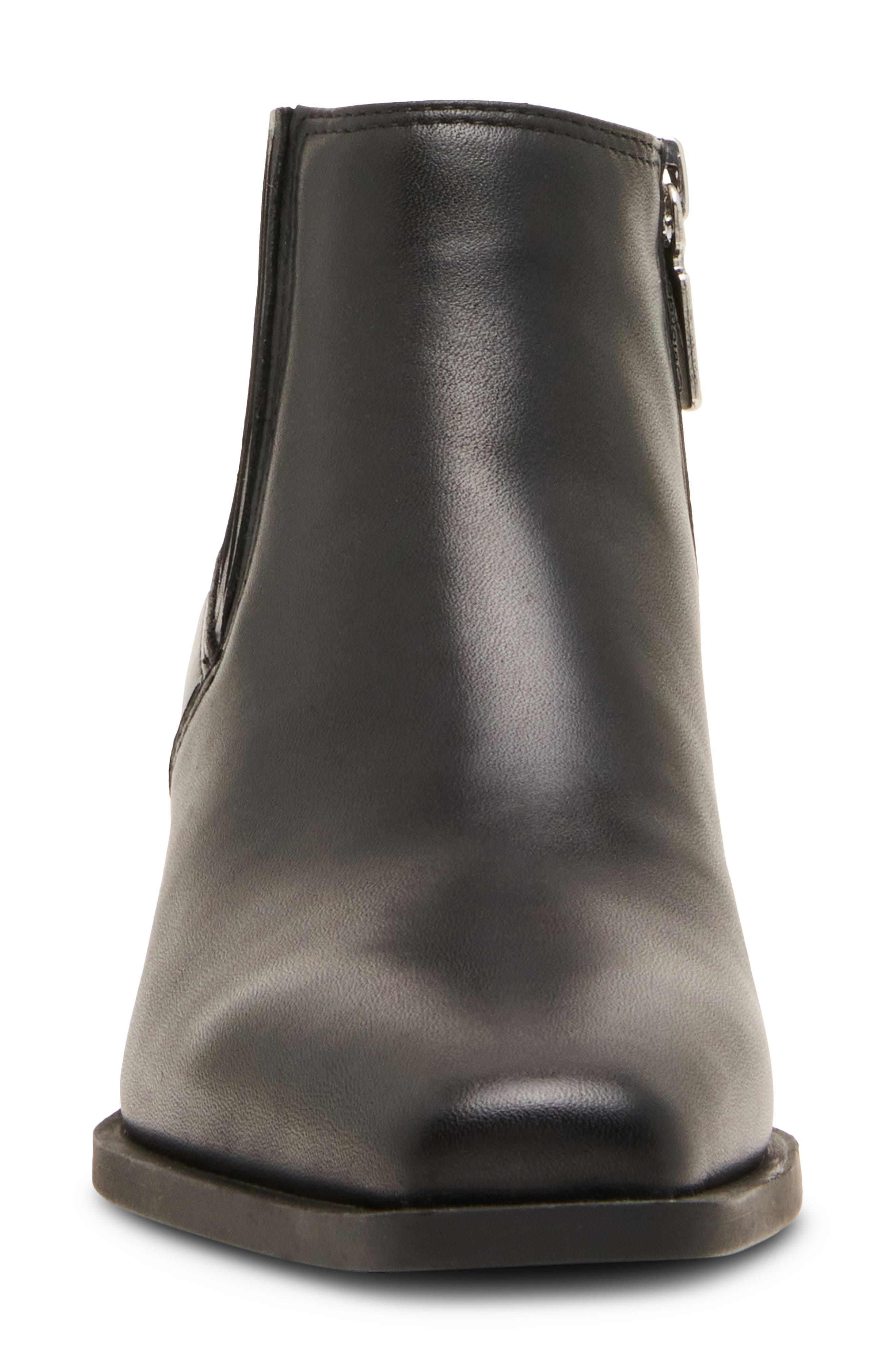 Dessie Waterproof Bootie, Alternate, color, BLACK LEATHER