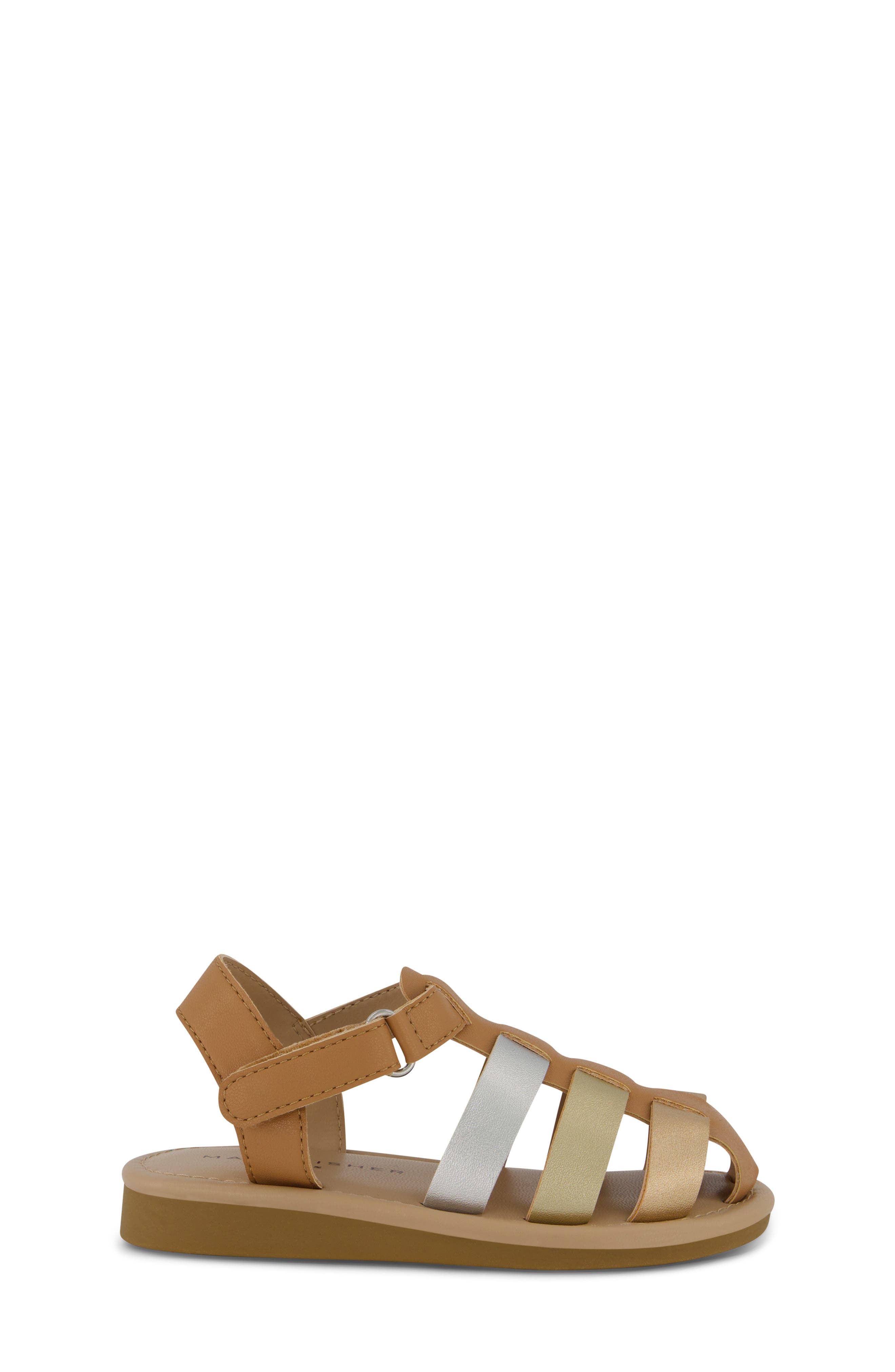 Marc Fisher Kids' Apple Aqua Fisherman Slingback Sandal, Alternate, color, 