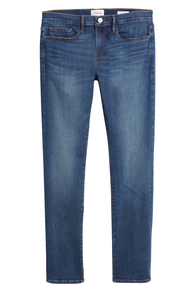 L'Homme Skinny Fit Jeans, Alternate, color, IBIZA
