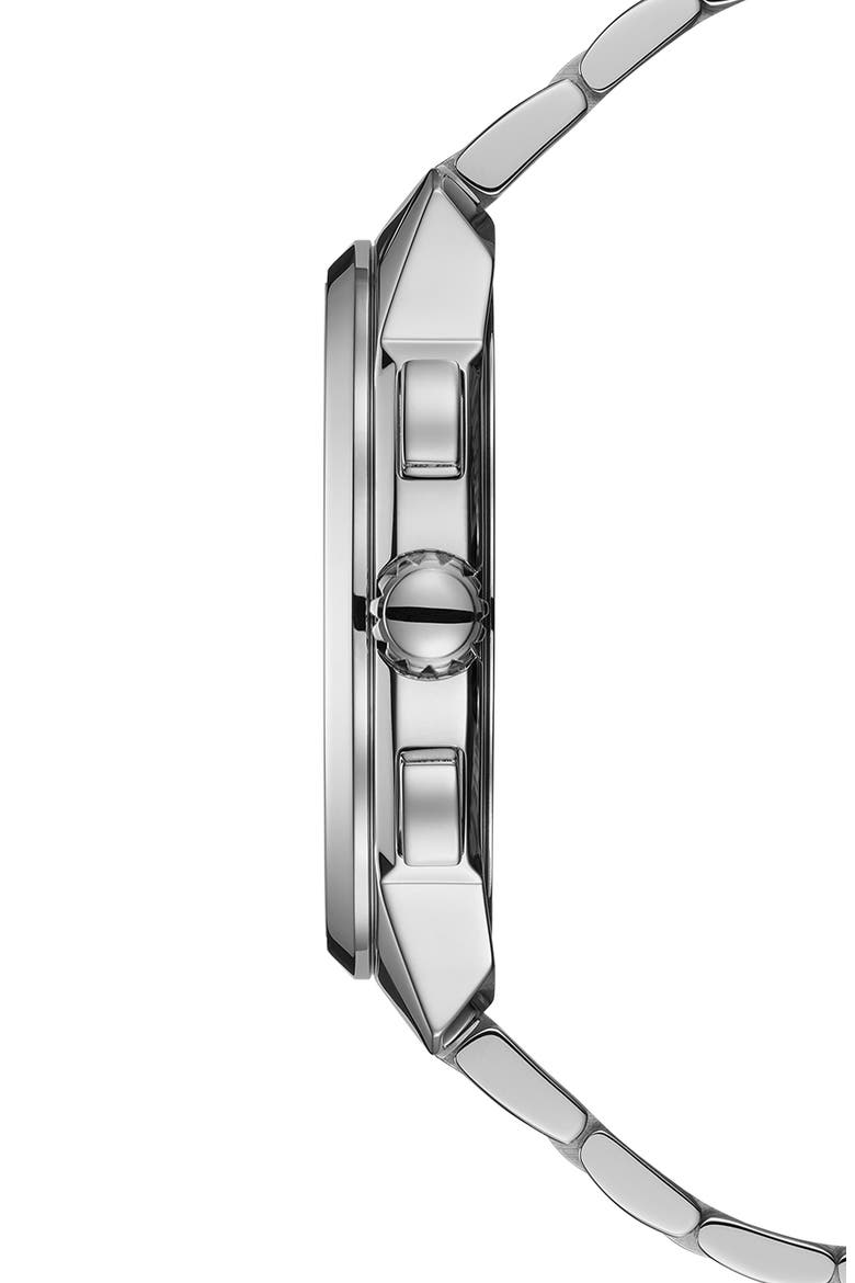Madrigal Bracelet Chronograph Watch, 42mm, Alternate, color, STAINLESS STEEL