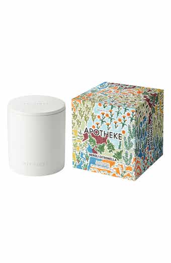 APOTHEKE Neroli Citronella Two-Wick Concrete Scented Candle with Lid