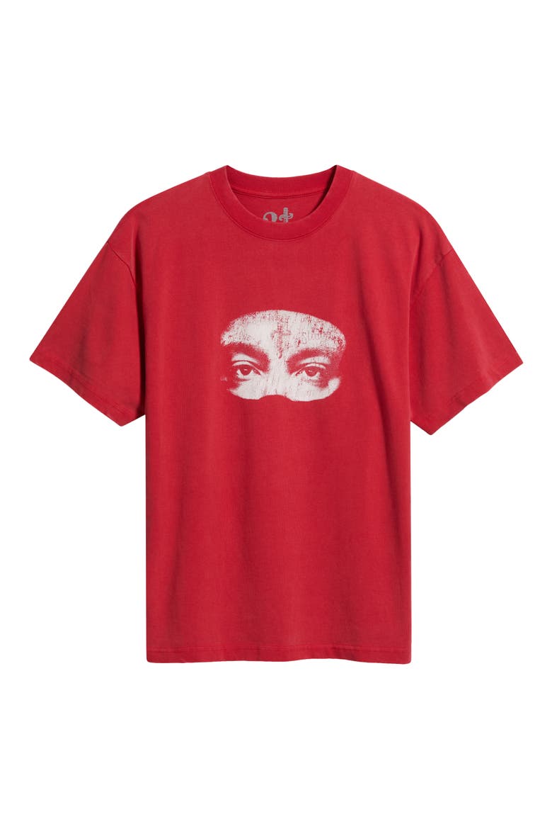 21 Savage Graphic Tee, Alternate, color, RED WASH