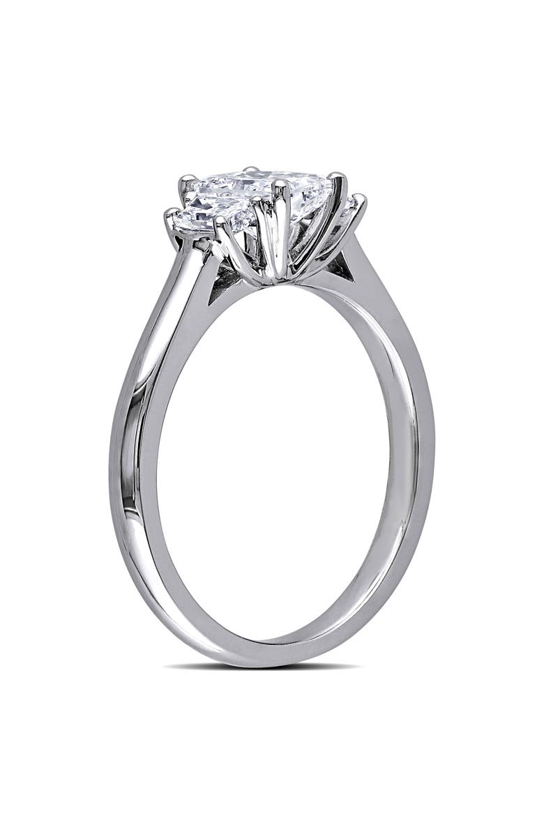 Julianna B. Diamond 3-Stone Engagement Ring 14k White Gold, Alternate, color, 14K White Gold