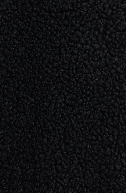 Rails Clark Polar Fleece Jacket In Black