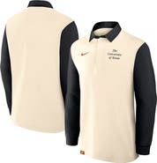 Nike Men's Nike Cream/Black Texas Longhorns Rugby Long Sleeve Shirt