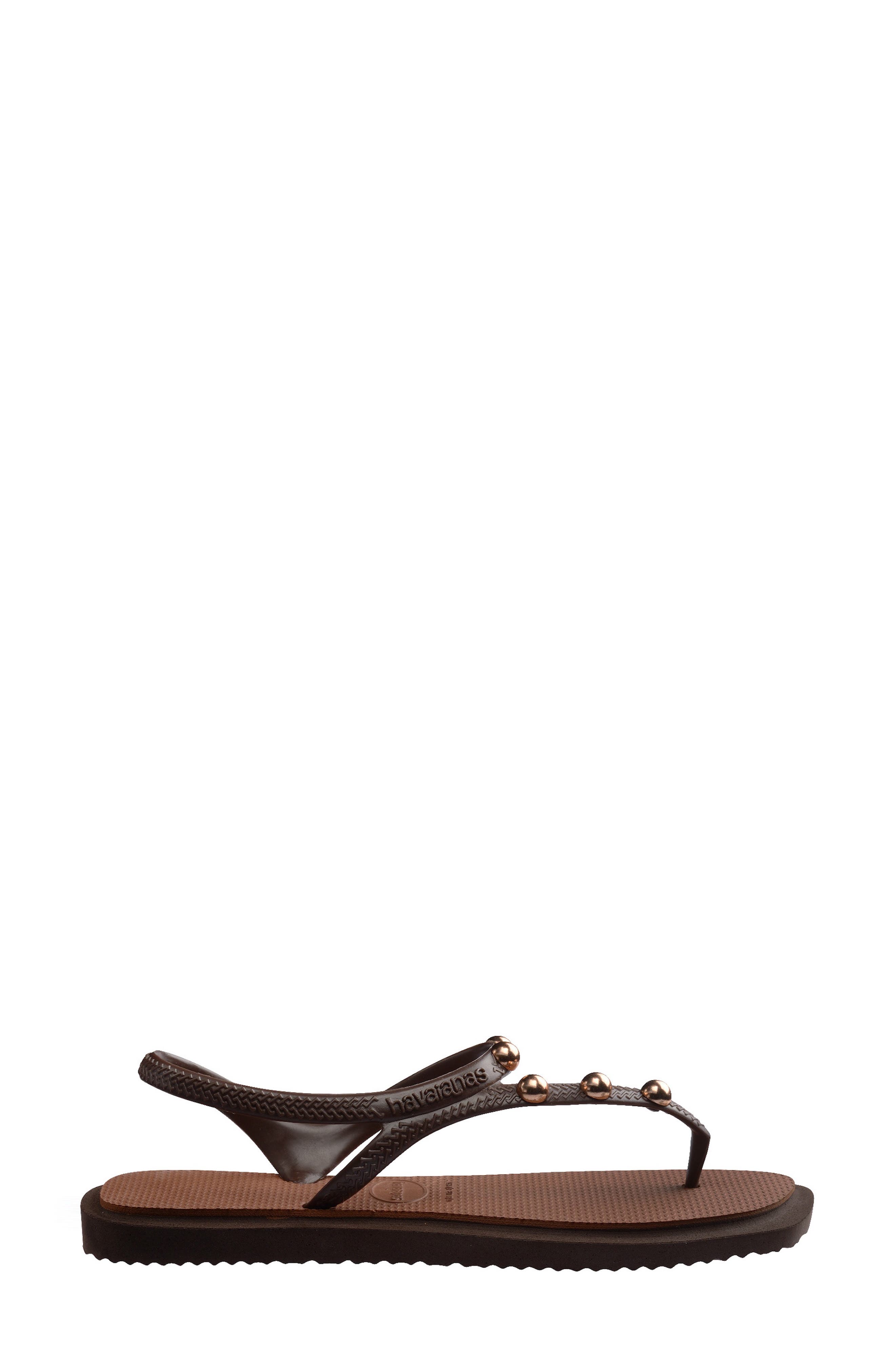 Havaianas Flash Fusion Sandal, Alternate, color, Coffee/ Rust