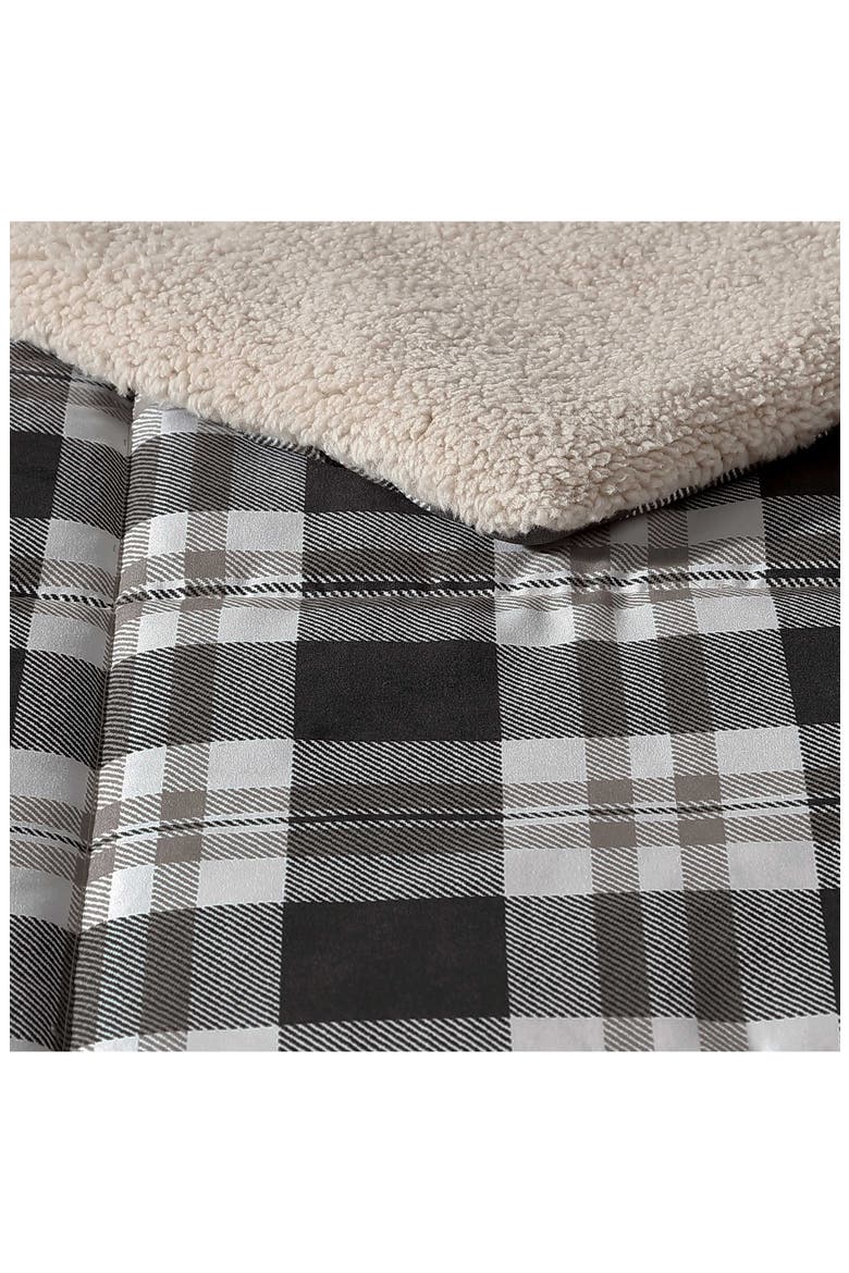 Lewes Reversible Comforter & Sham Set, Alternate, color, GREY/ BEIGE