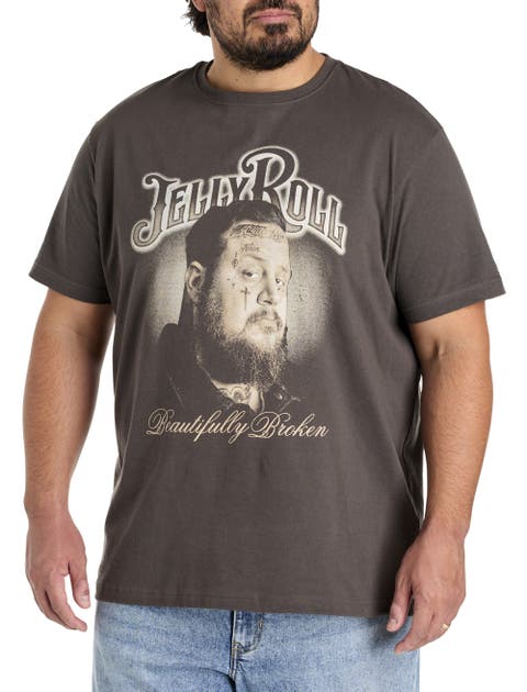 Big & Tall Jelly Roll Beautifully Broken Graphic Tee