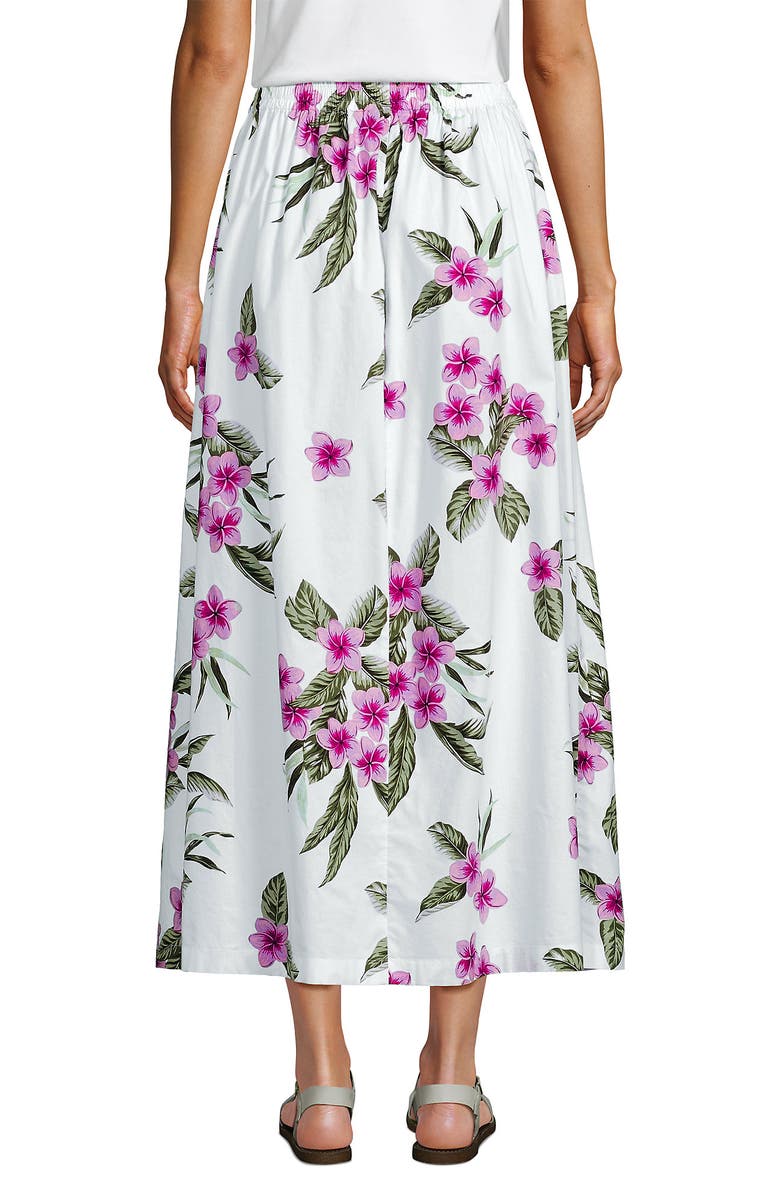 Lands' End Poplin Pull On Maxi Skirt, Alternate, color, 