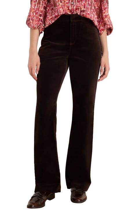 Berkeley Stretch Velvet Bootcut Pants