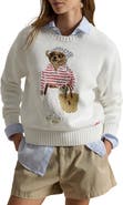 Polo Ralph Lauren Polo Bear Crewneck Cotton Sweater