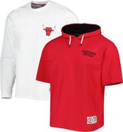TOMMY JEANS Men's Tommy Jeans Red/White Chicago Bulls Matthew 2-In-1 T-Shirt & Hoodie Combo Set