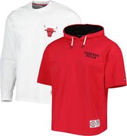TOMMY JEANS Men's Tommy Jeans Red/White Chicago Bulls Matthew 2-In-1 T-Shirt & Hoodie Combo Set