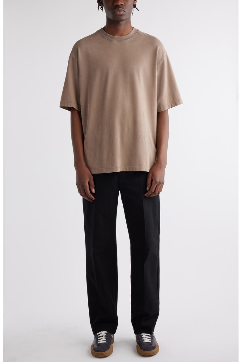 Extorr Logo Back T-Shirt, Alternate, color, TAUPE BROWN