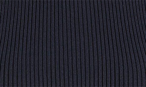 Wit & Wisdom Elbow Sleeve Rib Sweater In Navy