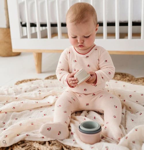 Ely's & Co. Cotton Muslin Swaddle Blanket 1 Pack