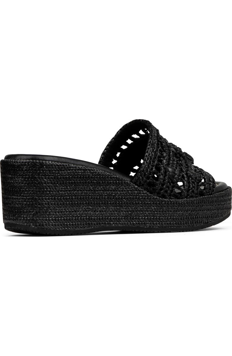 Donald Pliner Jakki Platform Wedge Sandal, Alternate, color, Black