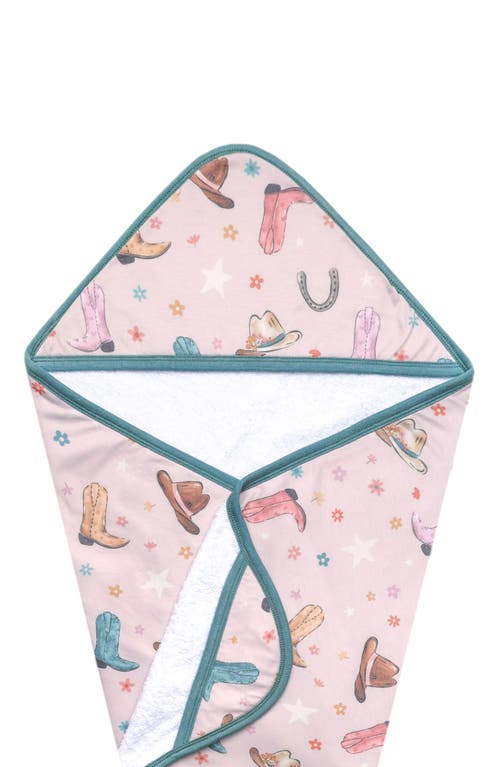 Copper Pearl Cheyenne Hooded Towel In Pink